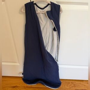 Bamboo Navy and White XL Sleeping Bag